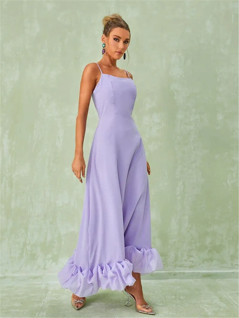 Сlara Flower Hem Sexy Midi Dress