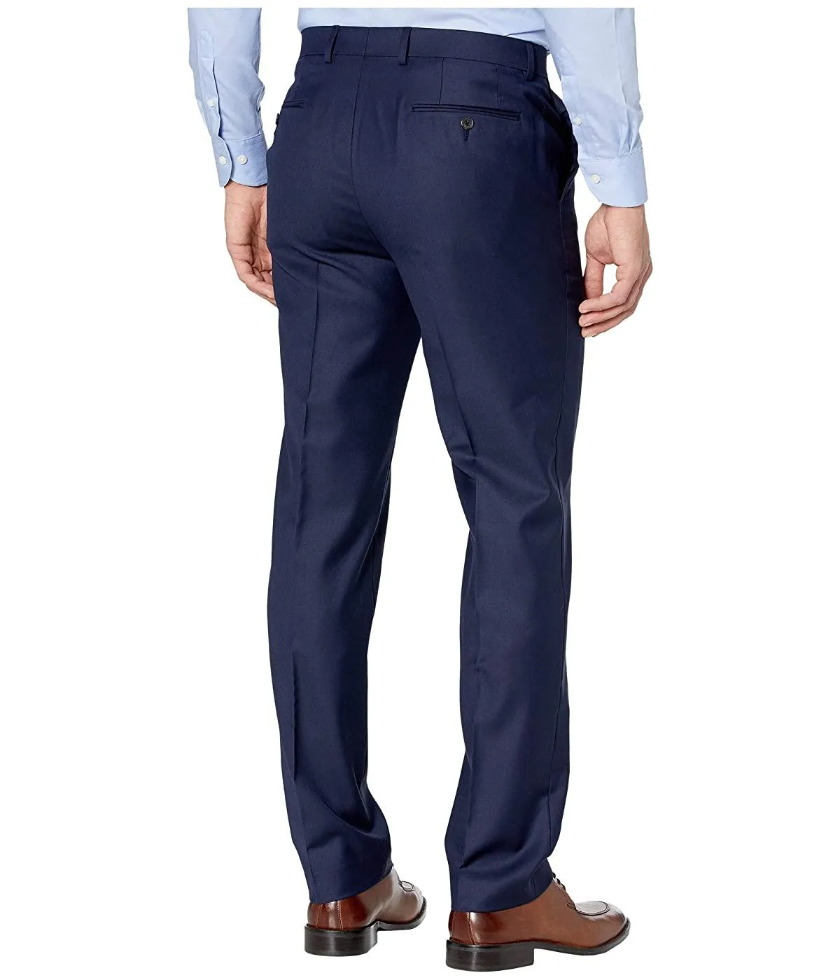 Lauren Ralph Lauren Mens Classic fit Dress Pants 36 / 32 Blue Solid