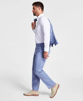 Lauren Ralph Lauren Men's UltraFlex Classic-Fit Linen Pants 32 x 30 Sky Blue