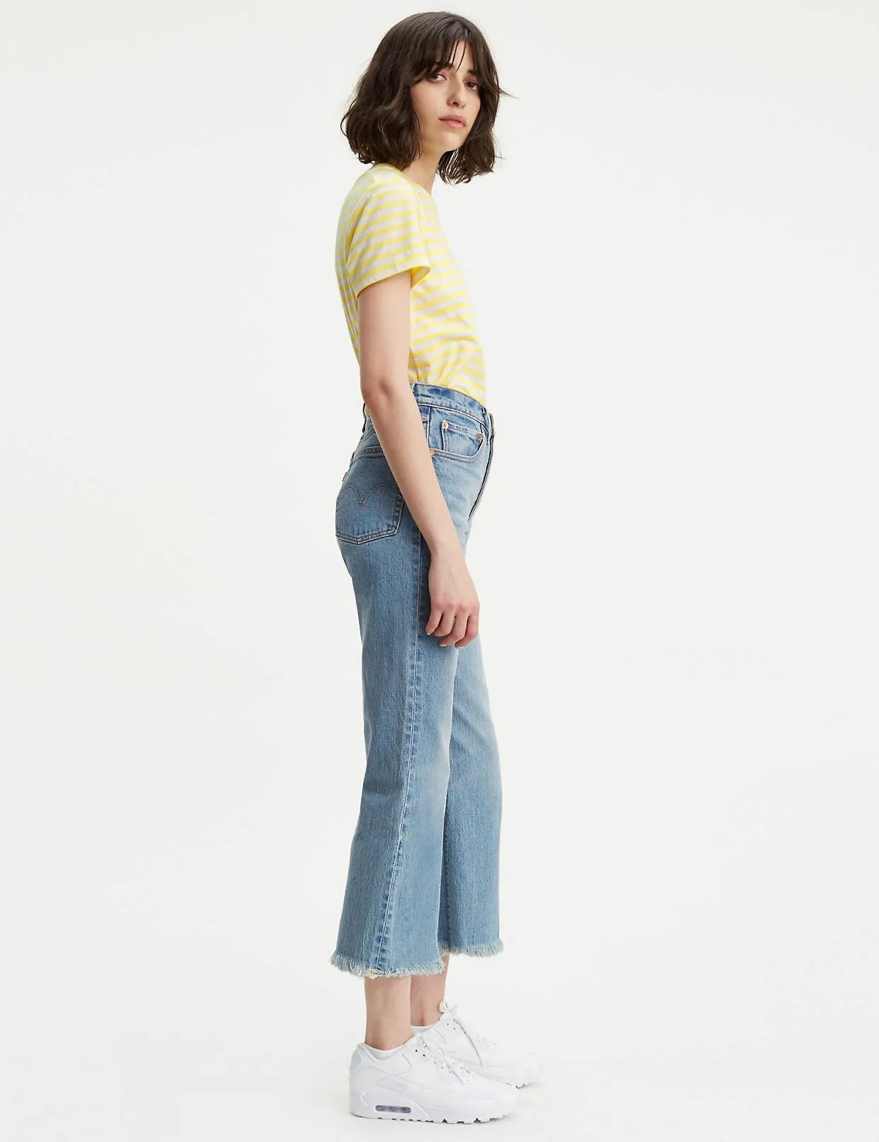 Levi's Ribcage Crop Flare Denim Jeans NWT 27