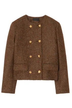 Melanie Cropped Jacket | Saddle Check