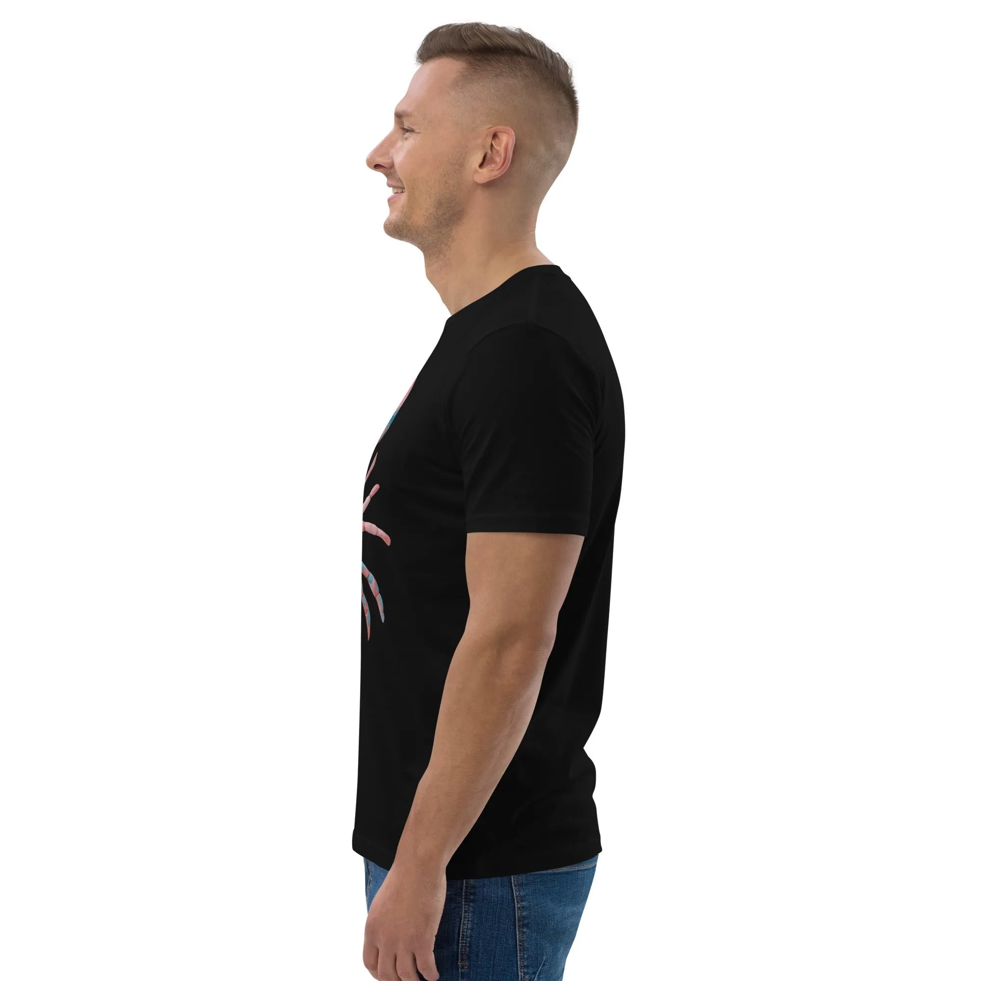 Men's EcoLuxe Lobster Organic Cotton Tee - Placencia