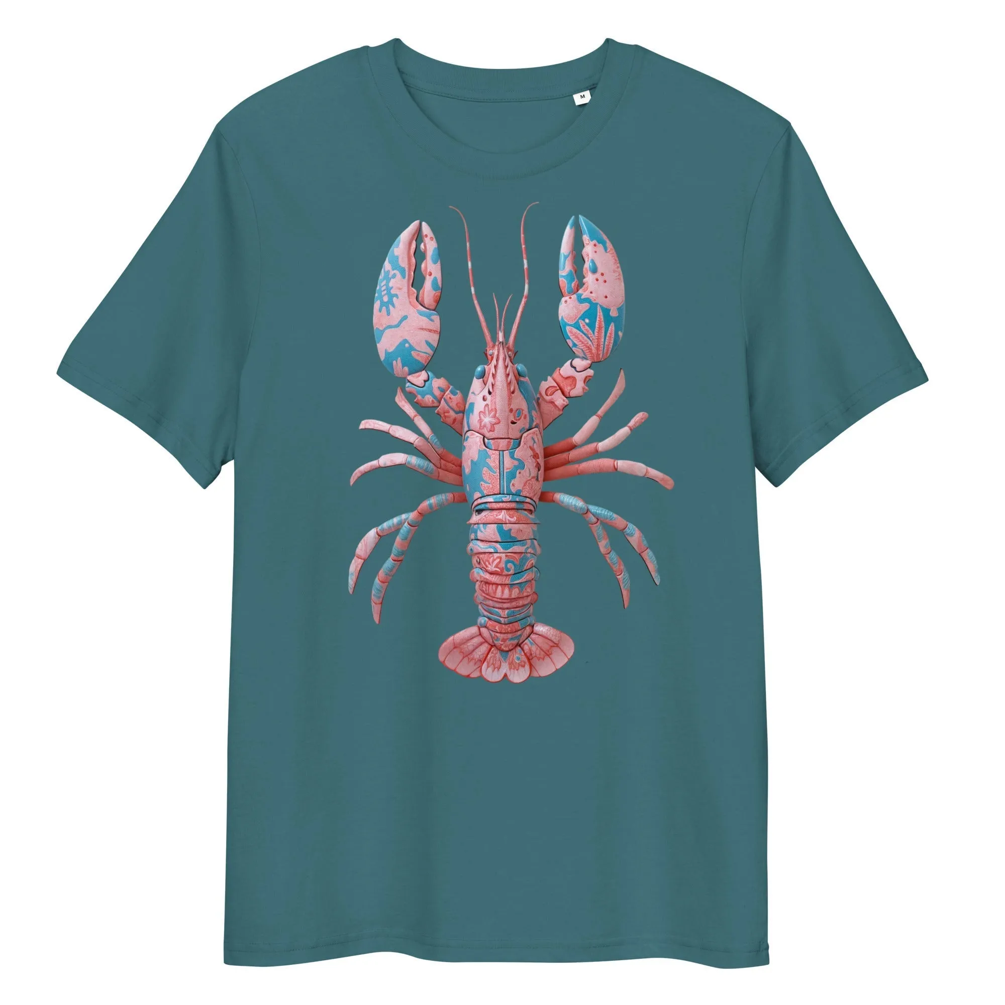Men's EcoLuxe Lobster Organic Cotton Tee - Placencia