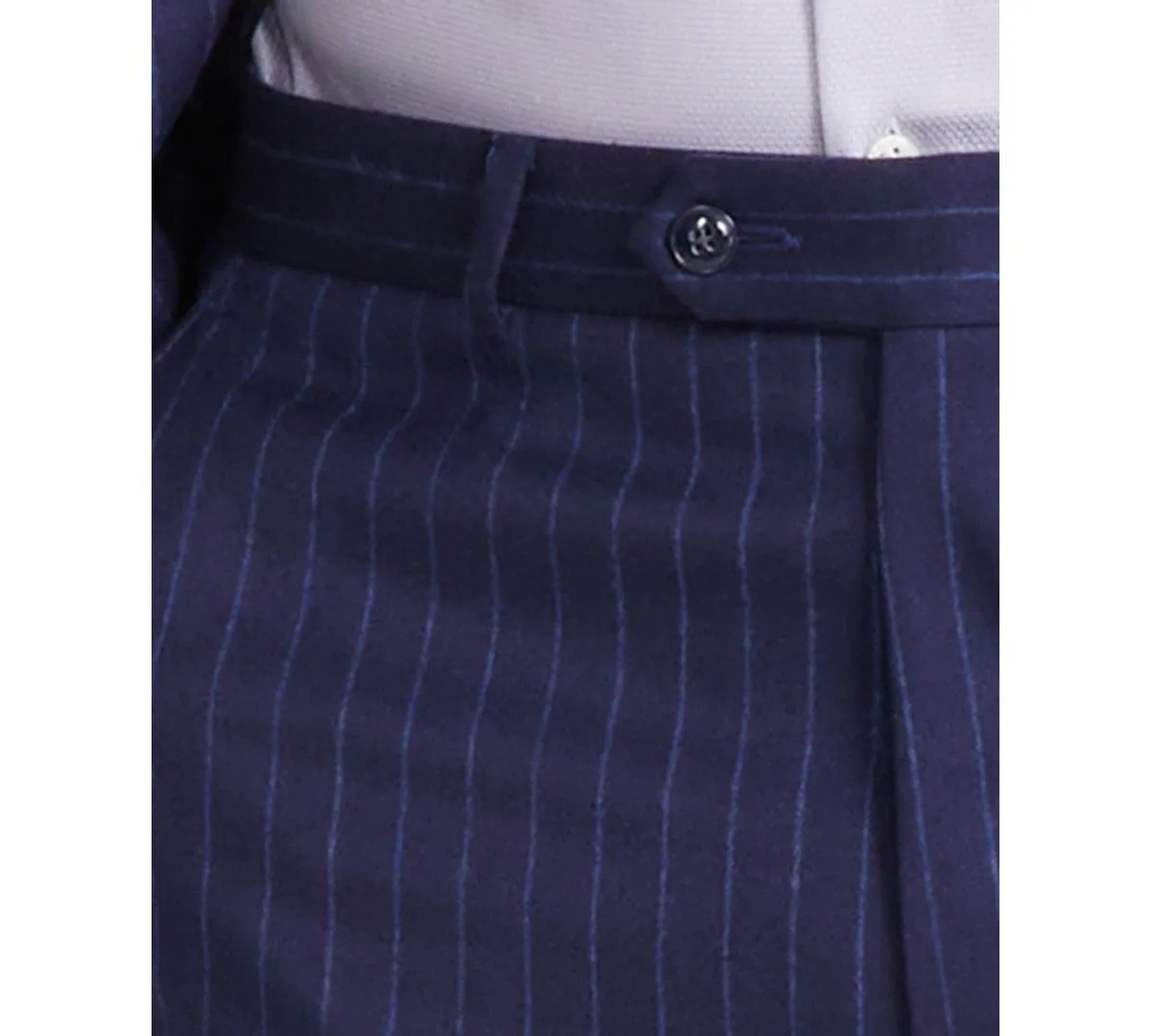 Michael Kors Mens Classic fit Dress Pants 36 / 32 Navy Blue Solid