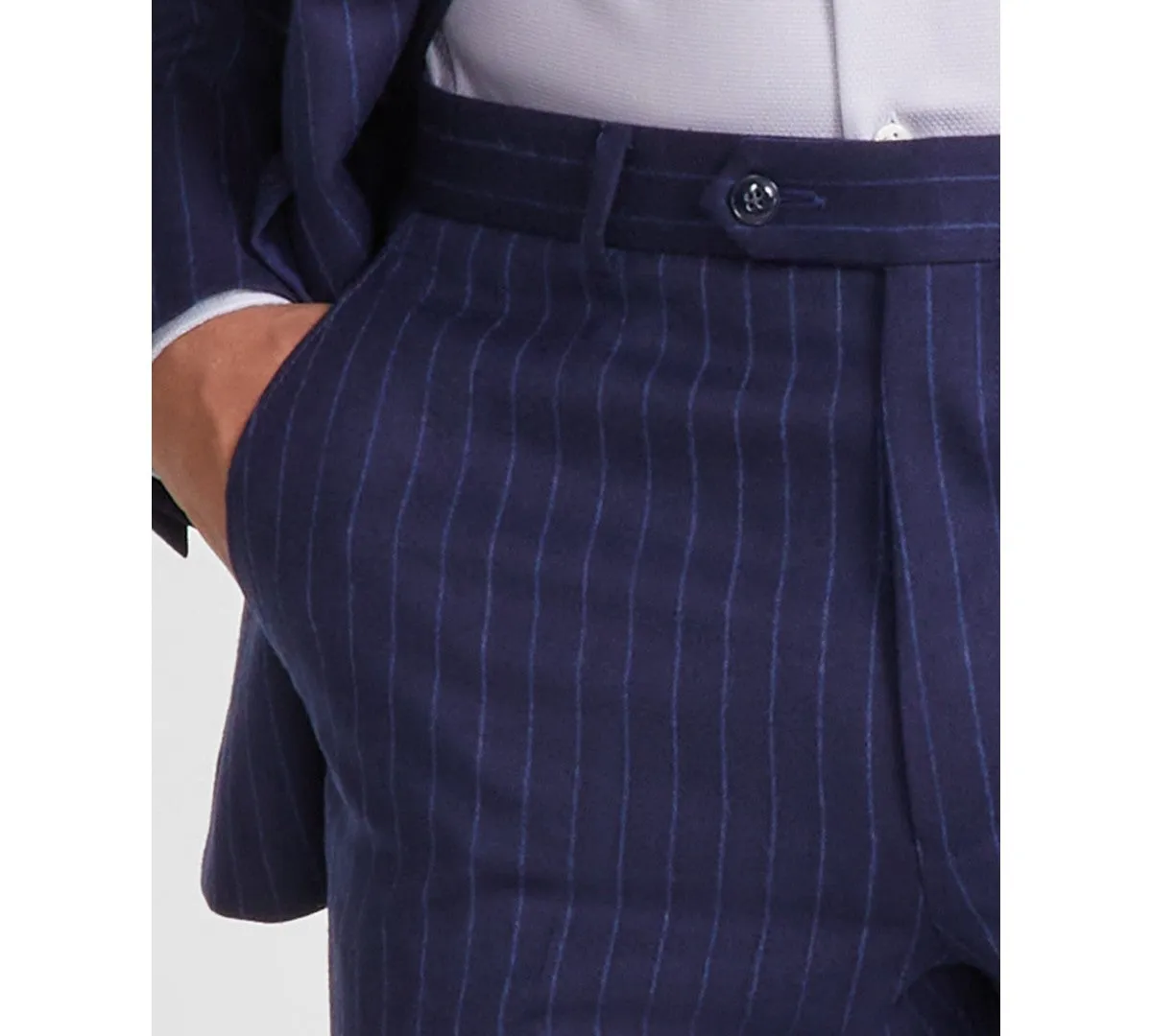 Michael Kors Mens Classic fit Dress Pants 36 / 32 Navy Blue Solid