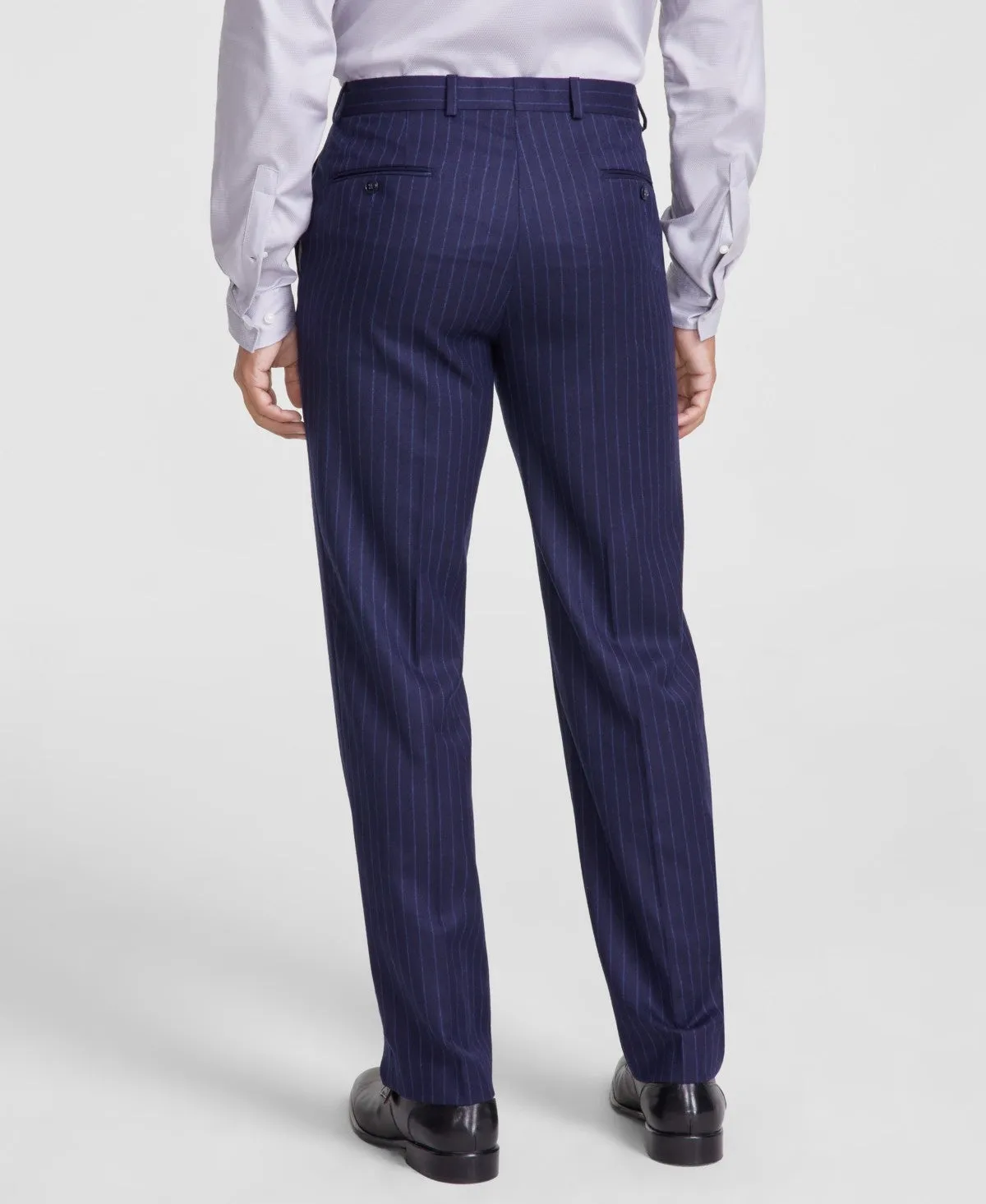 Michael Kors Mens Classic fit Dress Pants 36 / 32 Navy Blue Solid