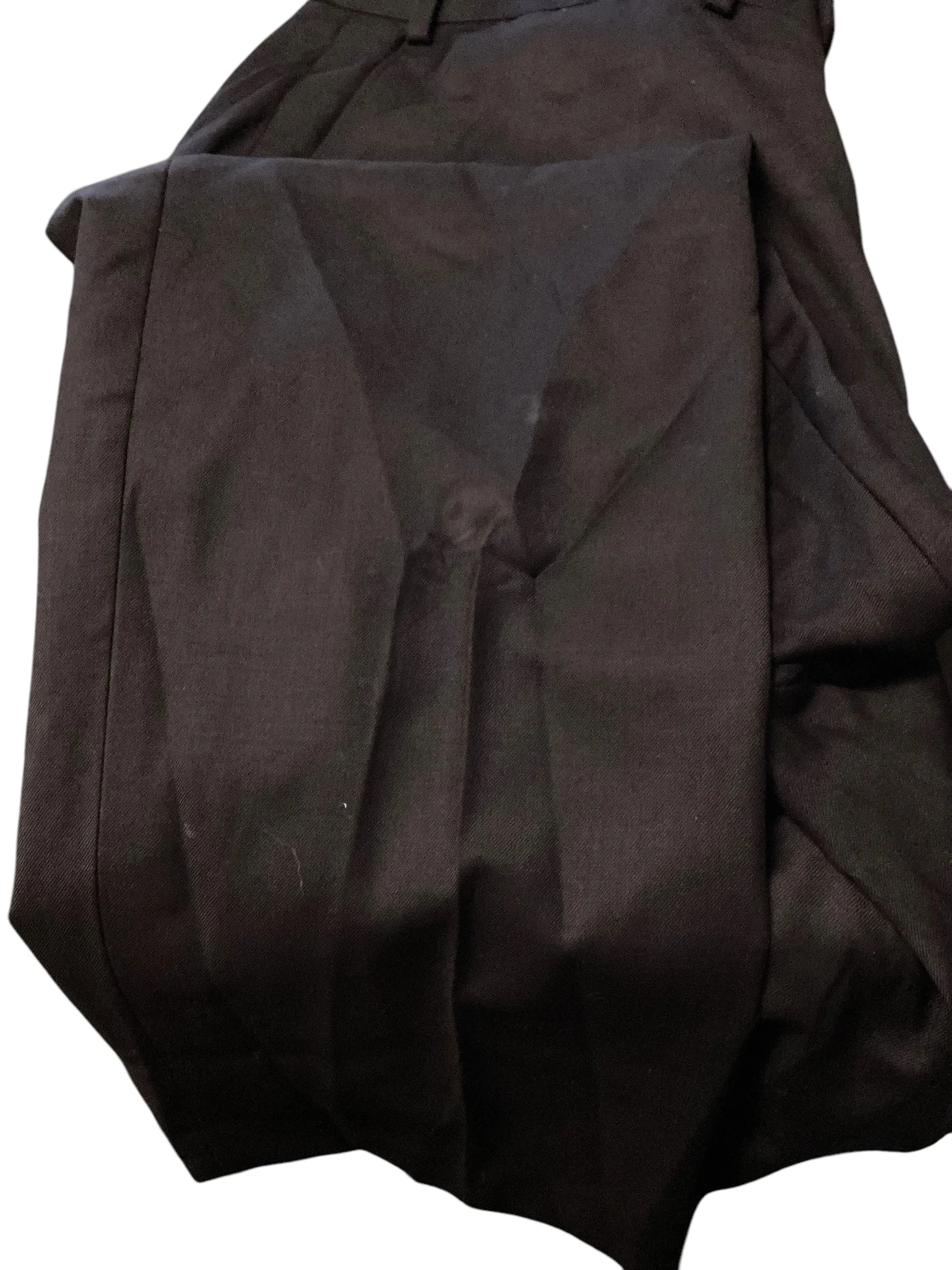 Michael Kors Mens Classic fit Dress Pants 40 / 29 Black Solid Stretch