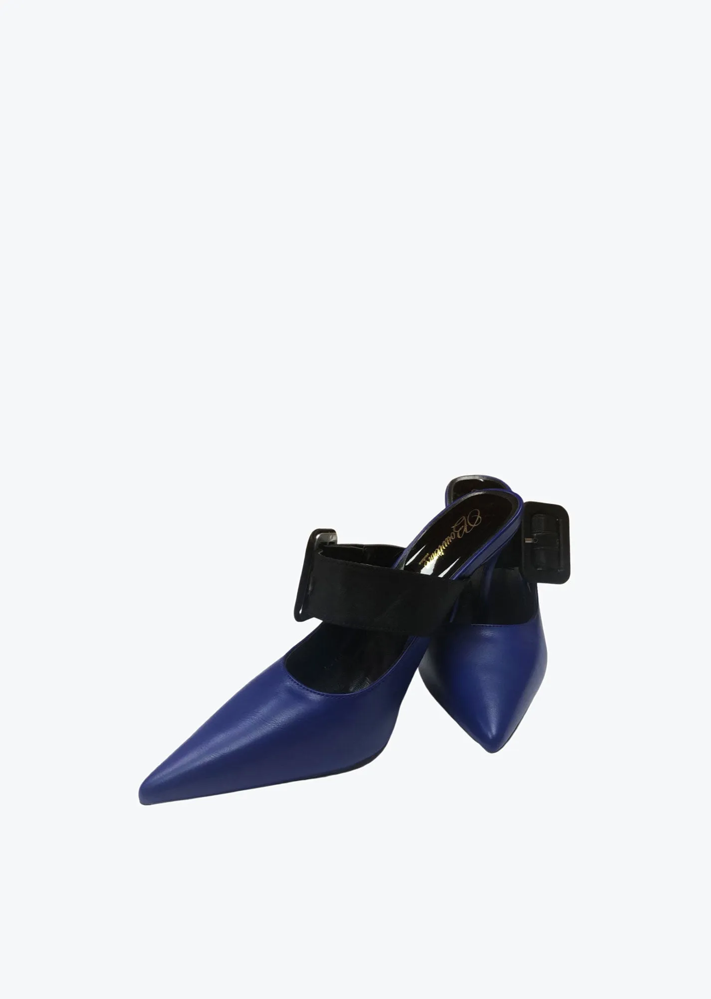Milano's Envy Buckle Mule