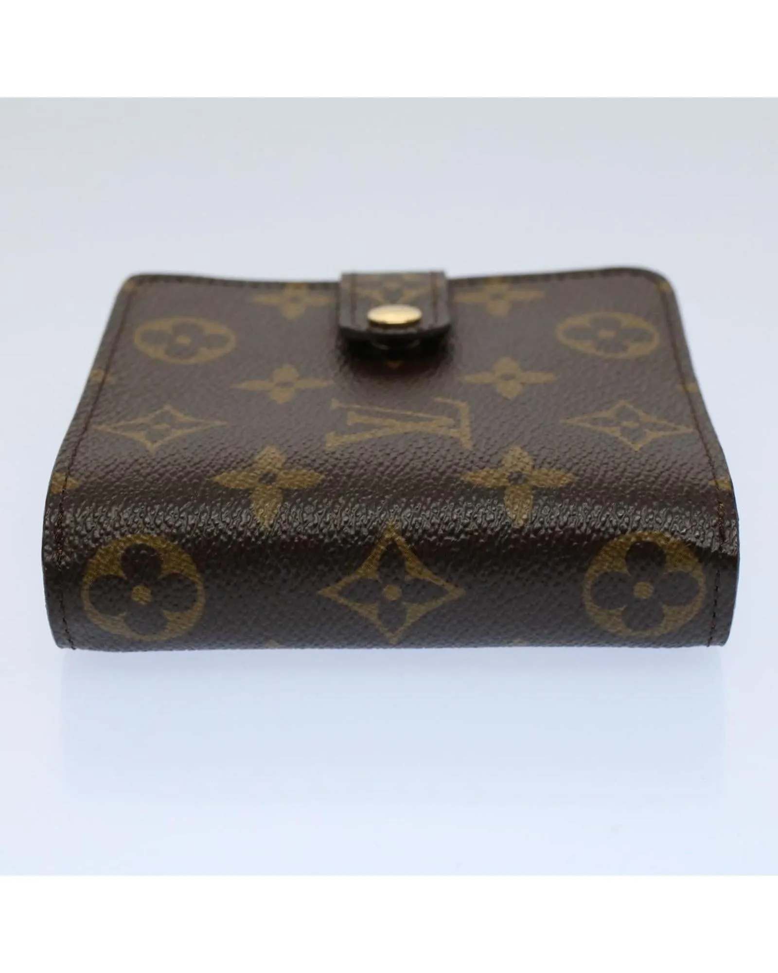 Monogram Compact Zip Wallet with Dust Bag and Box