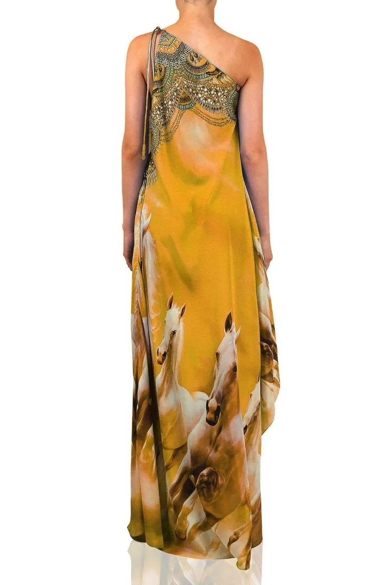 Multiway Orange Long Maxi Dress