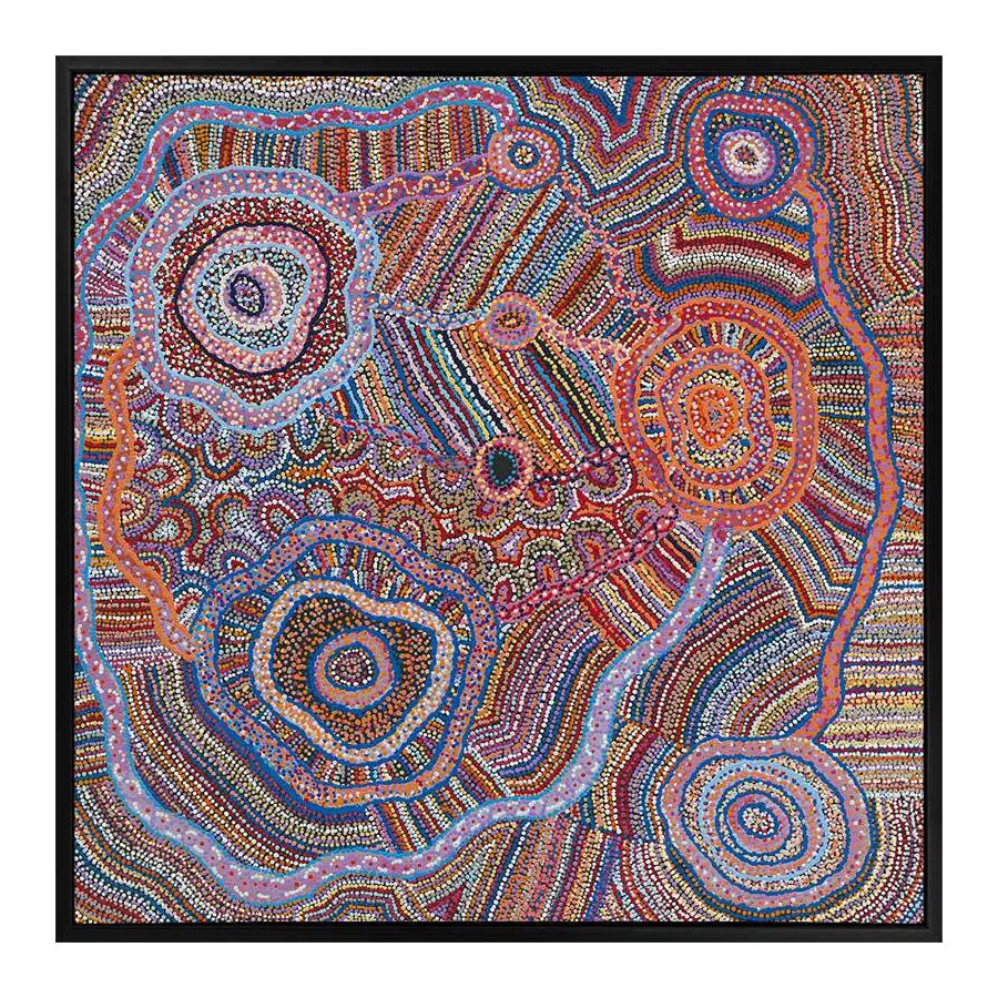 Ngapa Jukurrpa II Aboriginal Wall Art