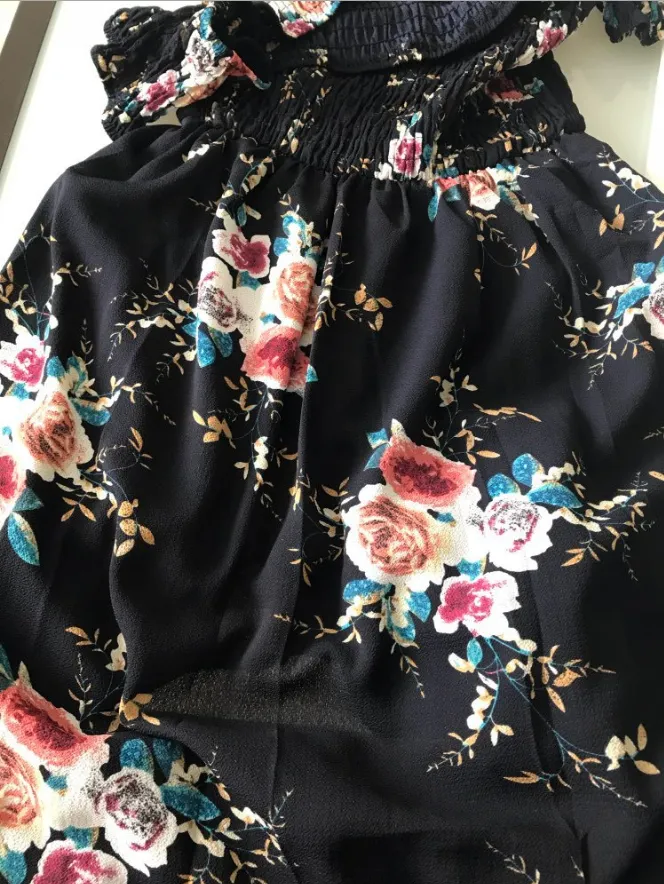 Off shoulder maxi dress