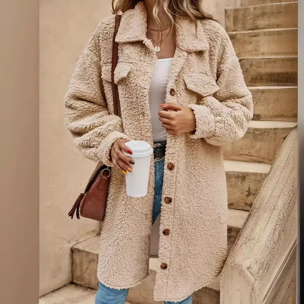 Oversized Sherpa Jas