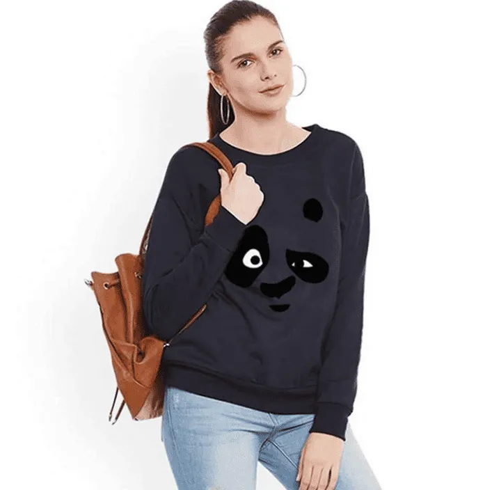 Panda Face Funky Sweatshirt