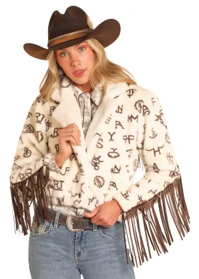 Panhandle Women's  Cattle Branded Jacket