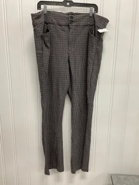 Pants Dress By Torrid In Plaid Pattern, Size:24