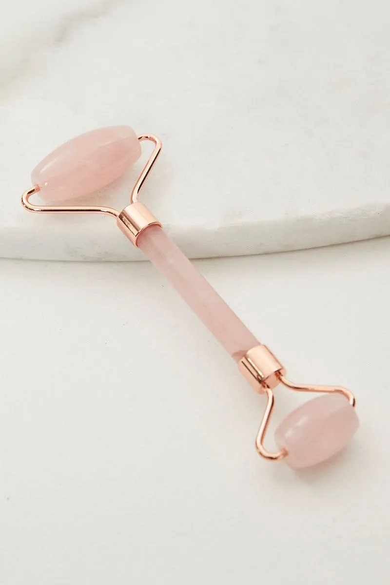 Pink Mothers Day Pink Quartz Facial Massager In A Box