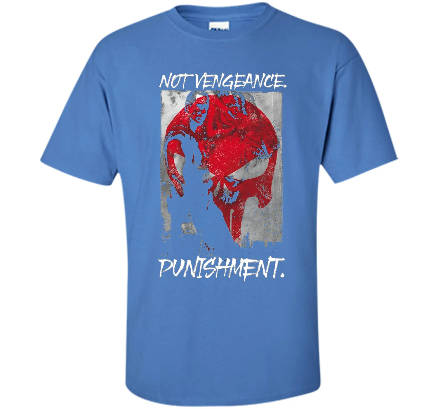Punisher Not Vengeance Graphic T-Shirt
