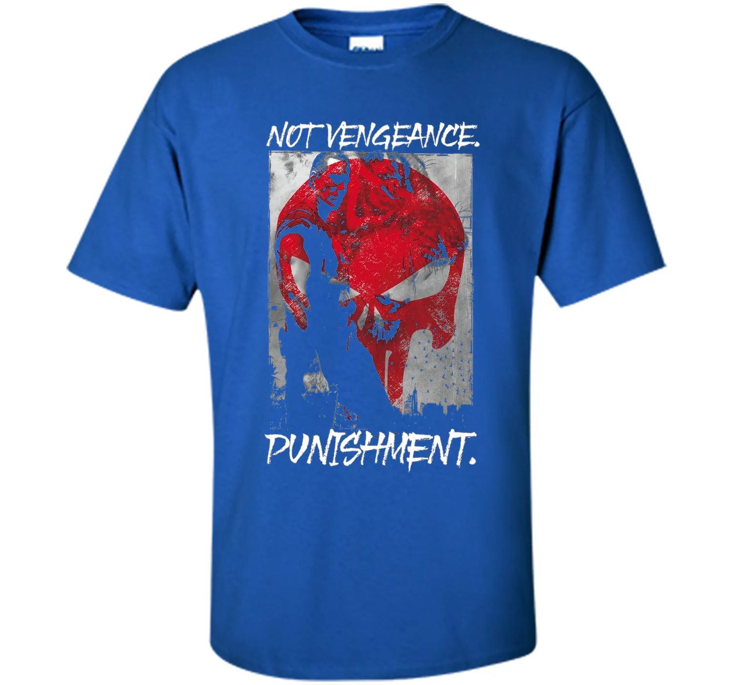 Punisher Not Vengeance Graphic T-Shirt