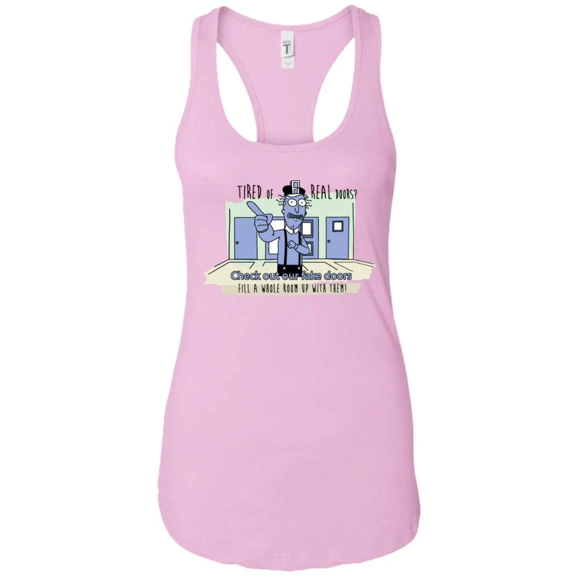 Rick And Morty - Fake Doors Room Women Tank
