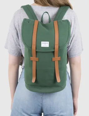 Sandqvist Stig Backpack (Canvas) - Forest Green