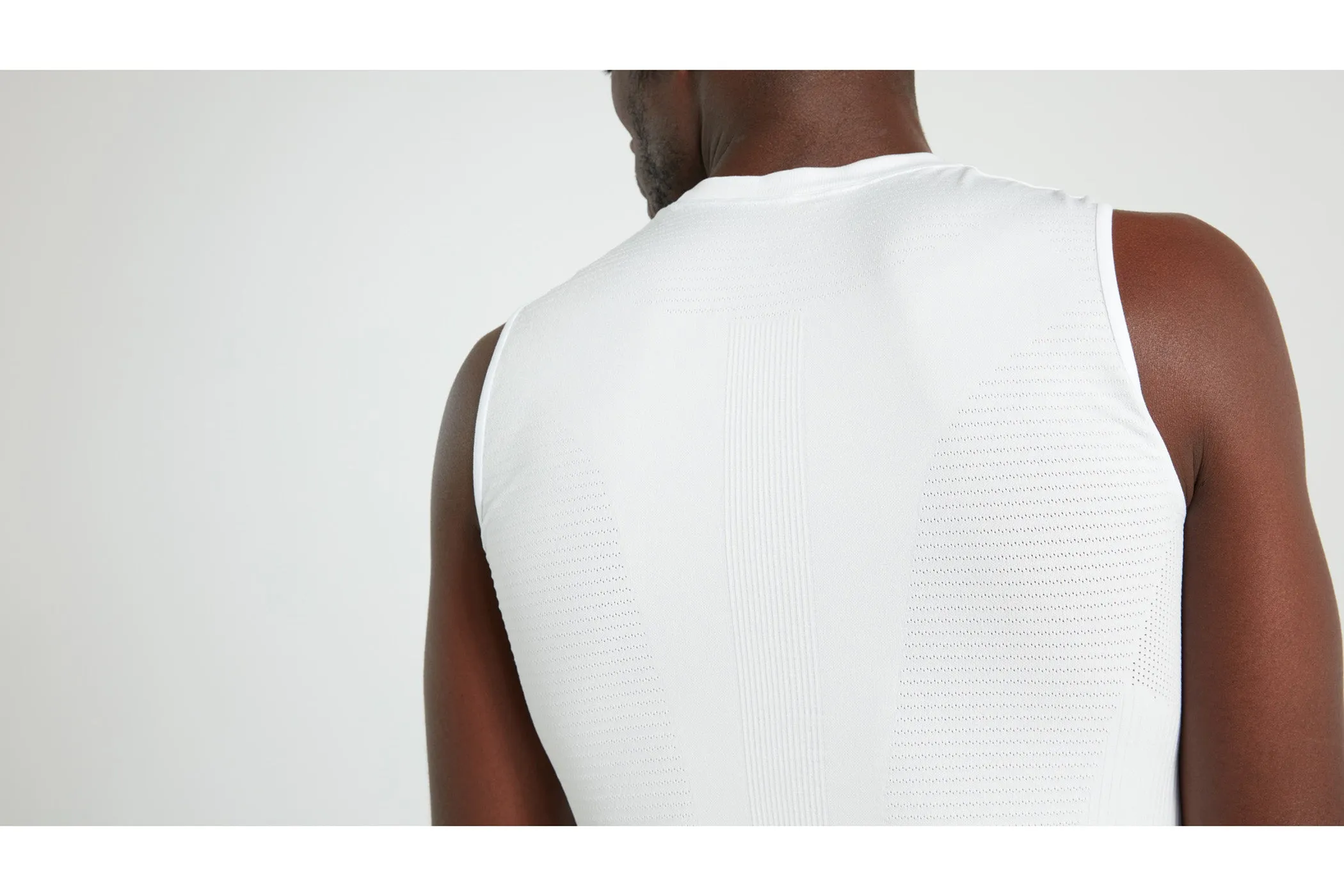 Specialized Seamless Light Sleeveless Base Layer White