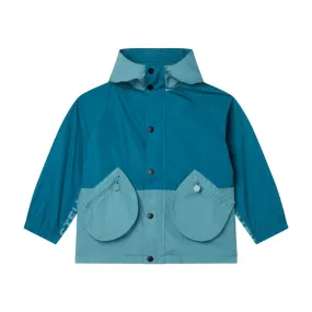 Stella McCartney Kids Two Tone Parka Jacket