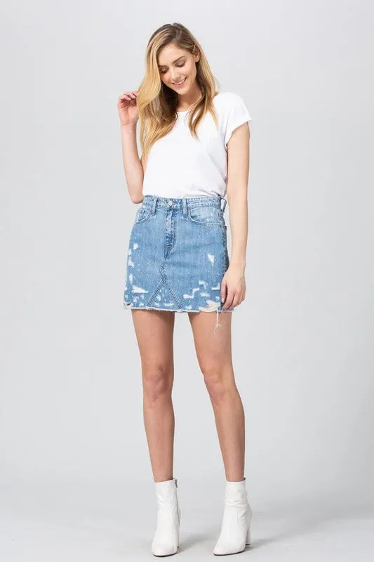 Stressed Out Mini Skirt
