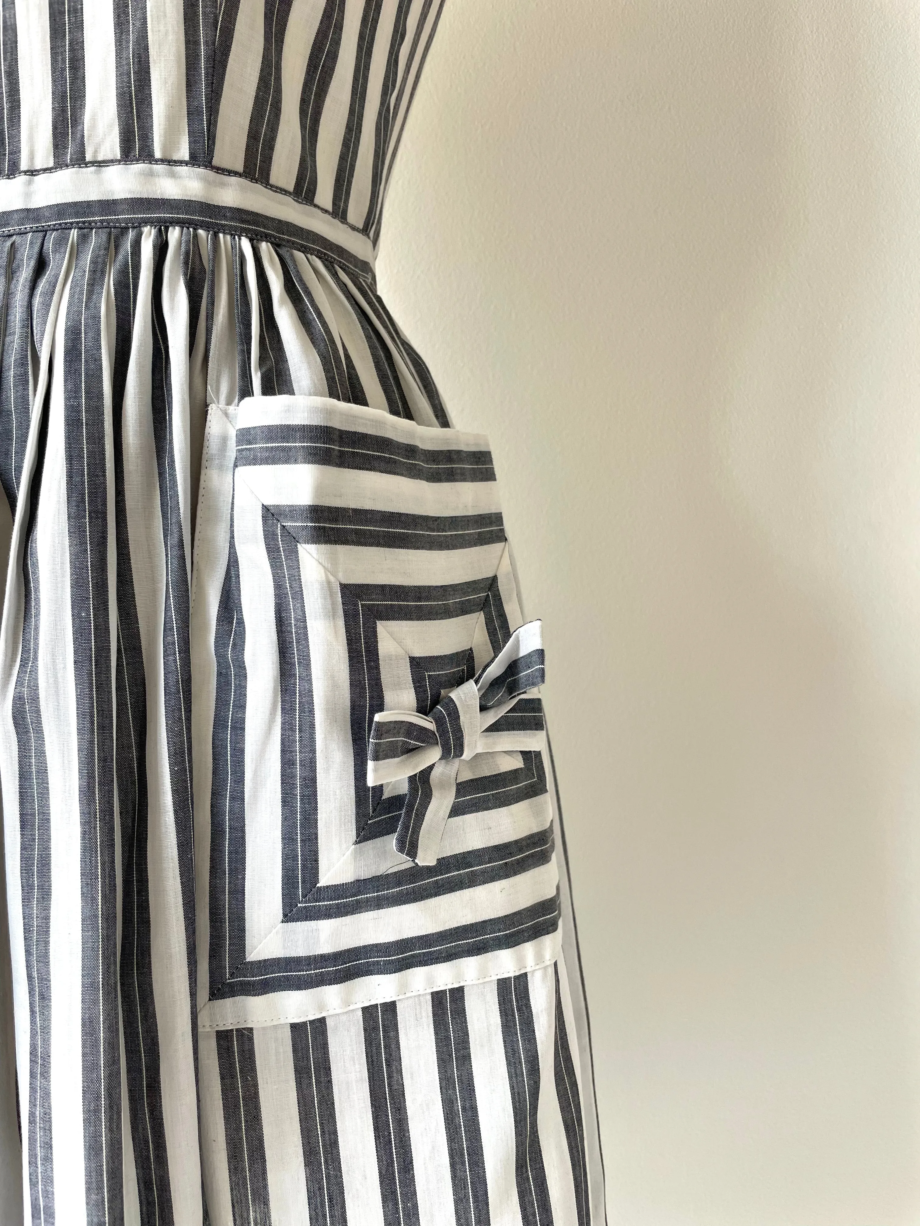 Stripe Study Dress | 1950s