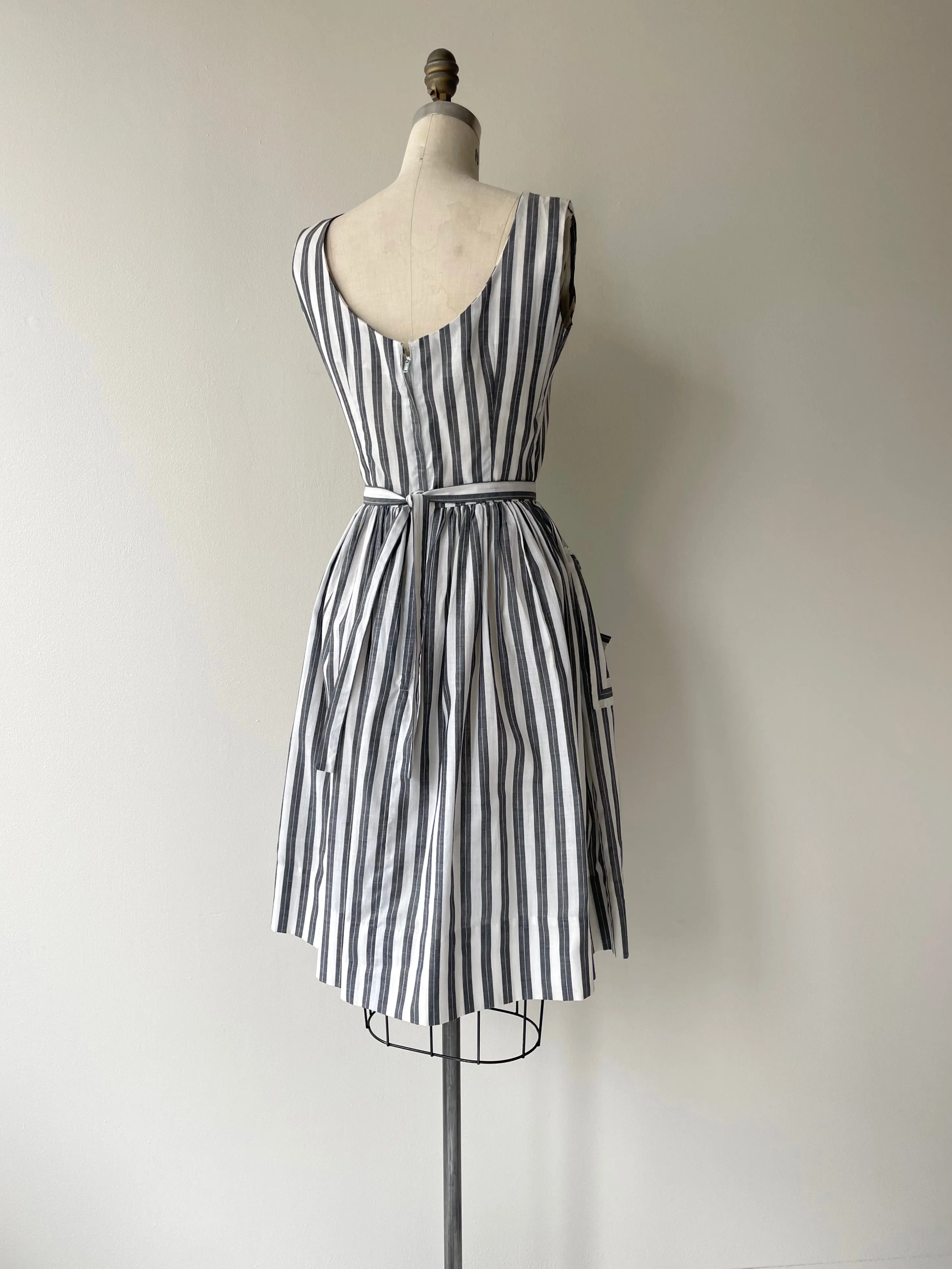 Stripe Study Dress | 1950s