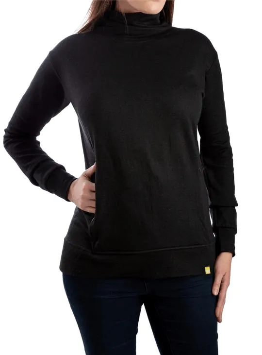 Take It Outside Women's Mockneck Merino Two-Layer Top