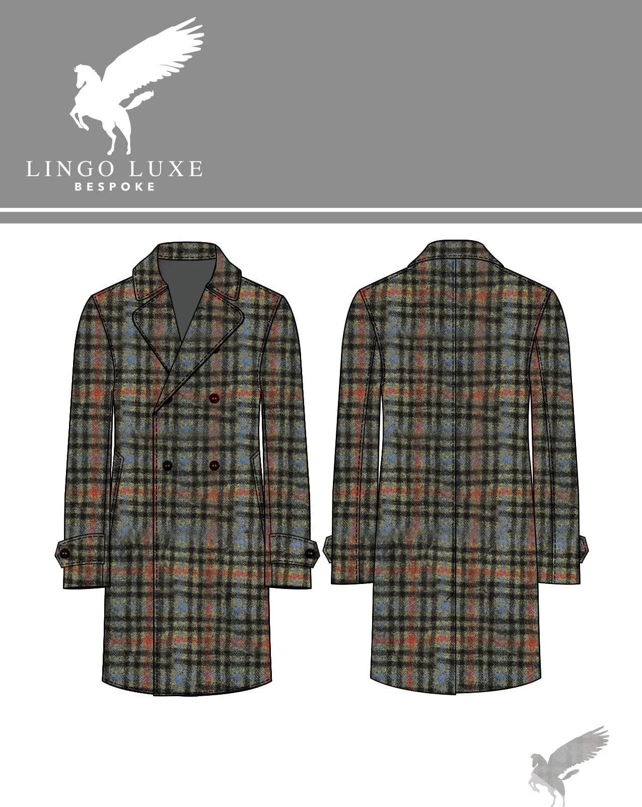 The Stately Overcoat | Grey Pie