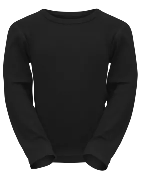 ThermaTech Kids Long Sleeve Baselayer Black
