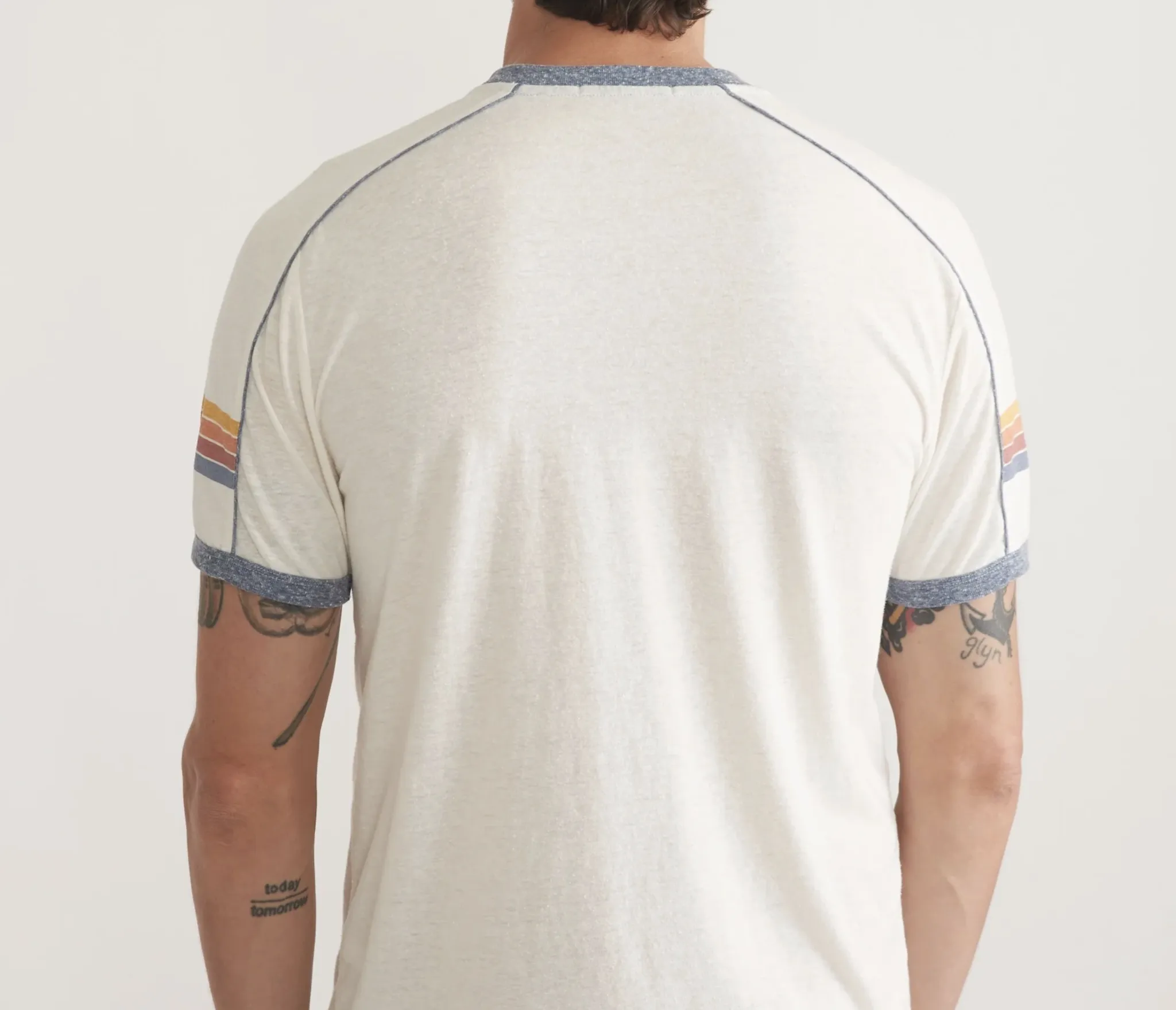 Varsity Tee - Antique White