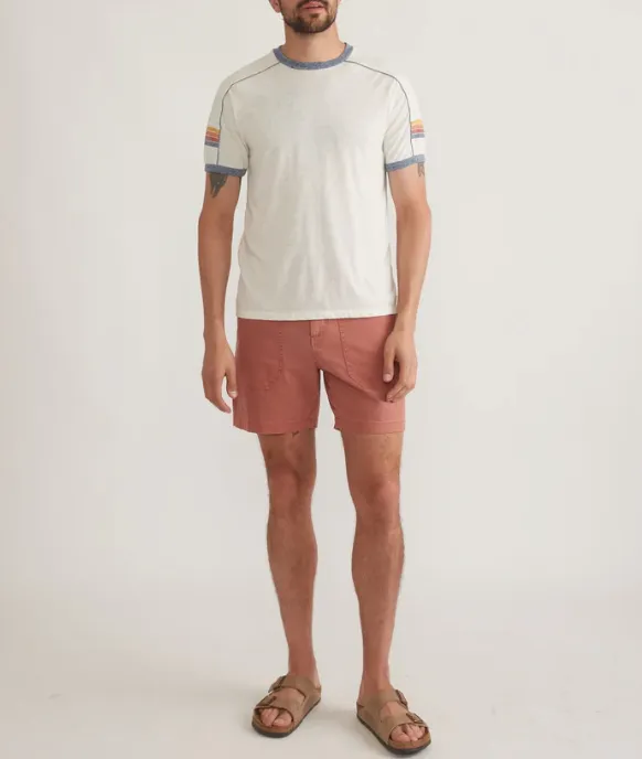 Varsity Tee - Antique White