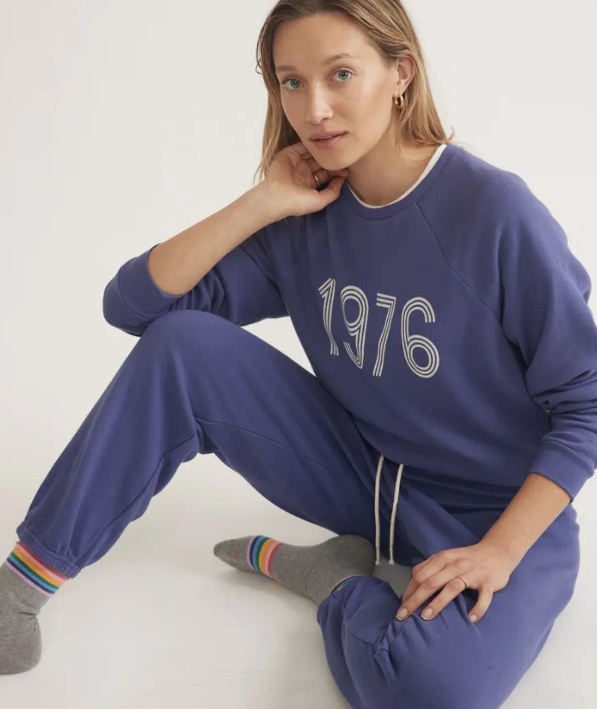 Vintage Terry Sweatpant - Skipper Blue