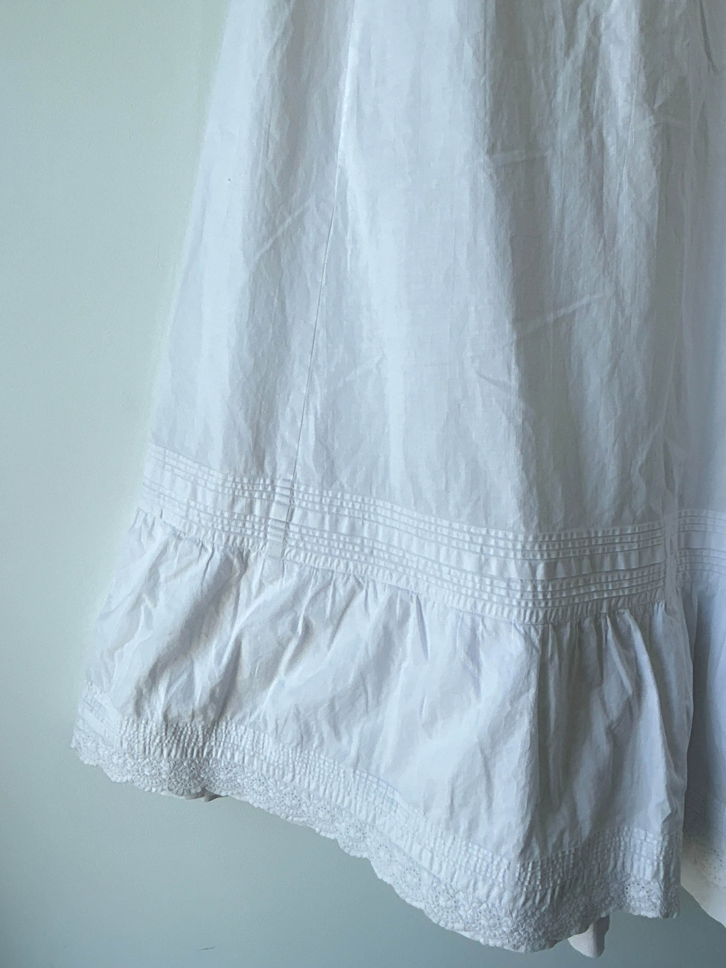 Vintage Victorian White Skirt