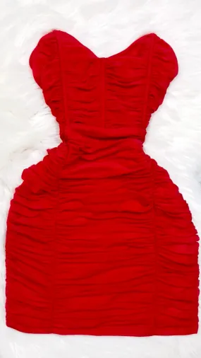 Vivienne Dress - Red