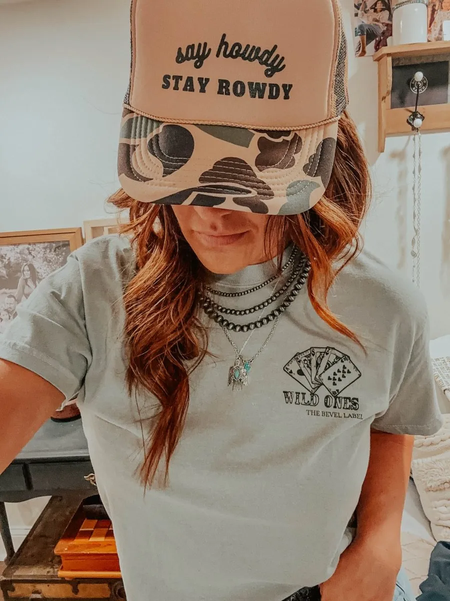 Western Wild Ones Cowgirl Graphic T-Shirt