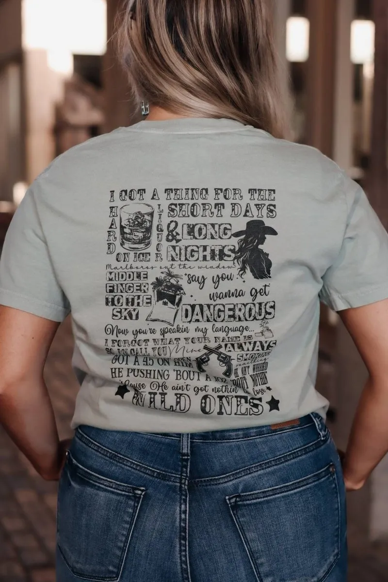Western Wild Ones Cowgirl Graphic T-Shirt