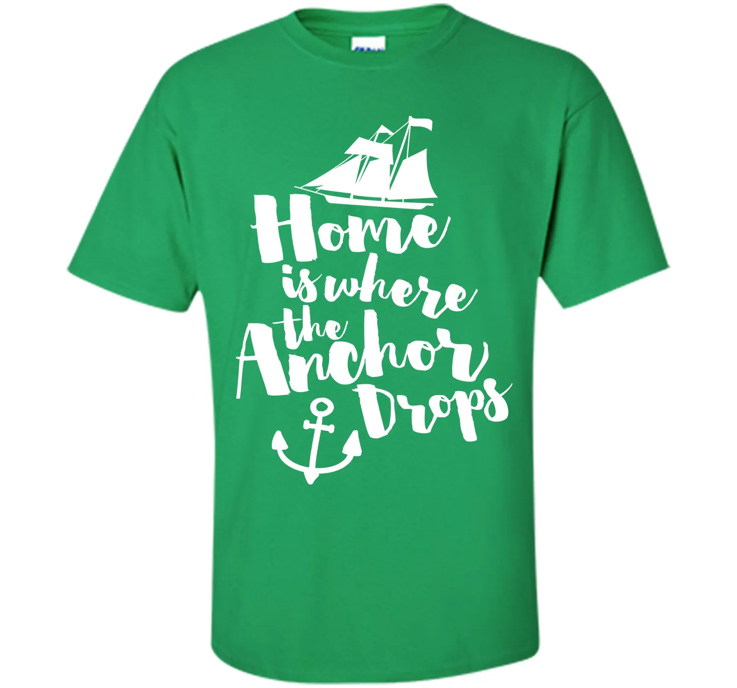 Where The Anchor Drops Quote T-Shirt