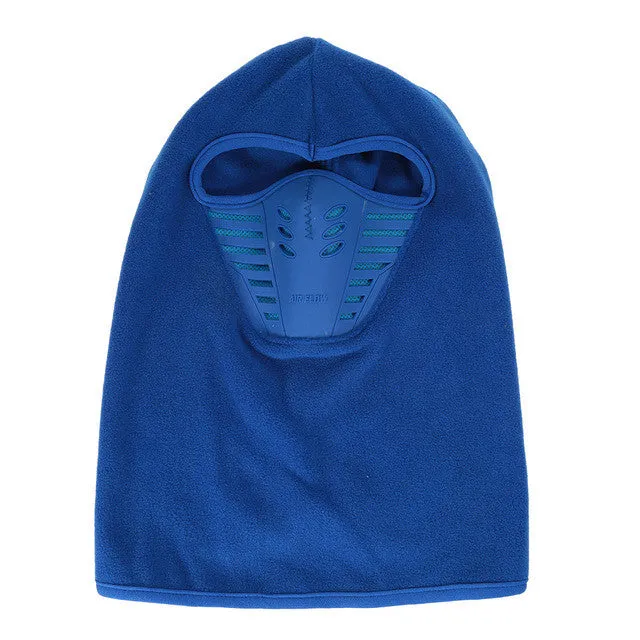 Winter Fleece Warm Motorcycle Windproof Face Mask Balaclava Hat - 5 Colour