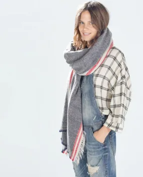 Winter Women's Cashmere High Quality Fashion Scarf